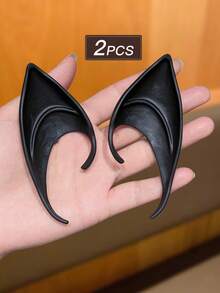 Women's Halloween Elf Ears, Soft Silicone Realistic Fairy Elf Ears, Multi-Color Cosplay Prosthetic Ears, Suitable For Halloween Costume Party, Party, Costume And Photography Props, Women's Halloween Hair Accessories Costume Props - Multicolor - View 11