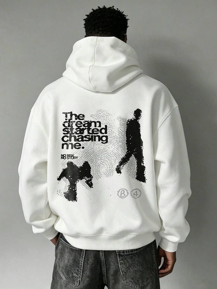 Men Hoodies - White - View 1