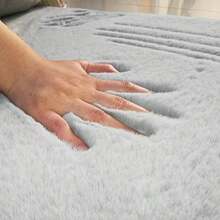 1 قطعة سجادة فرو أرنب صناعي دائرية باللون البرغندي، ديكور غرفة النوم، مناسبة لديكور عيد الميلاد وعيد الشكر ورأس السنة، سجادة ديكور منزلي احتفالية، ناعمة وصديقة للبشرة، غرفة المعيشة، غرفة النوم، سجادة غرفة النوم، سجادة ديكورية، سجادة صغيرة، سجادة، ديكور المنزل، سجادة غرفة المعيشة - عنابي اللون - مشاهدة 9