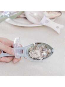Quick Way To Remove Fish Skin - Plastic Fish Scale Scraper - Kitchen Cleaning Tool - Halloween, Christmas, And New Year Kitchen Supplies - Gifts For Fishing Enthusiasts, Relatives, And Acquaintances - View 3