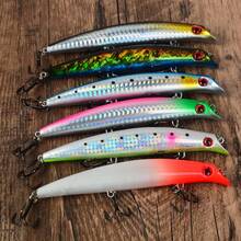 6pcs Floating Wave Lure Set, Realistic Hard Bait, Long Casting, Freshwater And Saltwater Fishing, Suitable For Amur, Bass, Universal Fishing Lures - Multicolor - View 7