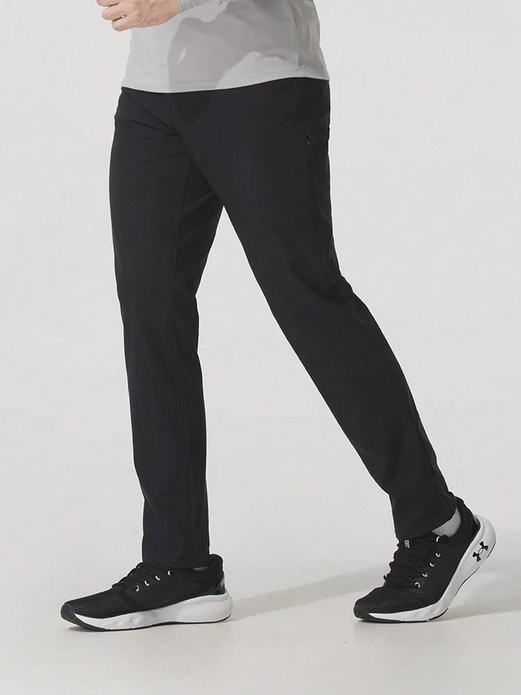 Under Armour Men's UNSTOPPABLE 7-POCKET PANT Knit Sports Long Pants For Fitness Training 1378838-001 - Black - View 1