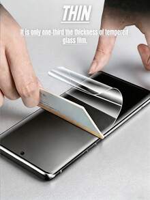 2pcs Matte Hydrogel Screen Protector [Non-Glass] Compatible With Samsung Galaxy S26 A57 A37/Compatible With Xiaomi 15T Poco X7 Pro/Note 15/Compatible With IPhone 17 Pro Max 16/Compatible With Honor X9D And Other Phone Models Birthday Gift, Anti-Fingerprint Phone Screen Protector Suitable For Family And Friends, Self-Healing Anti-Fingerprint Face ID Friendly Full Coverage Easy Application - Clear - View 12