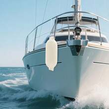 27" Boat Fender Marine Bumper Shield Protection W/ Inflation Pump For Docking - Default - View 3