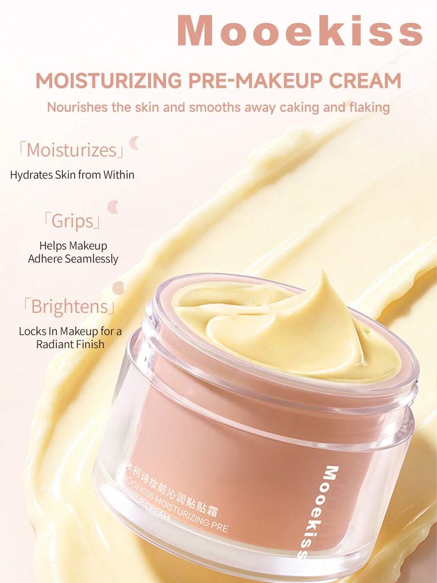 Mooekiss Moisturizing Primer Cream Suitable For Daily Use - Nude 30g - View 1