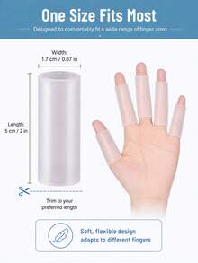 Gel Hand Protection Cap, Trigger-Type Hand Protection Cap With Silicone Fingertip Pads, Easy To Use - Finger Protector - View 8