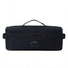 3pcs Large Capacity Camping Cutlery Storage Bag, Reinforced Handle, Portable Design, Suitable For Outdoor Camping, Picnic, Hiking, Travel, Yard Activities - Multicolor - View 8