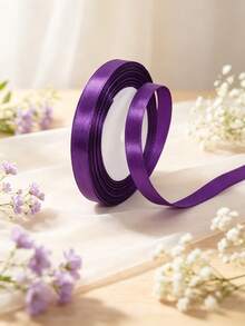 10 Rolls/1 Roll 25 Yards/Rolls 1cm Width Satin Ribbon Braided Thin Tape Gift Wrapping Cake …Packaging Material Bowknot Ribbon Valentine - 25-yard 1cm Ribbon - View 17