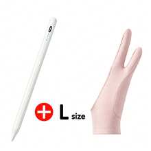 Portable Universal Stylus Set With 1pc Anti Misoperation Gloves, Compatible With IPad/Compatible With Samsung/Other Android Smart Tablets, Tilt Pressure Sensing, Anti Misoperation, High-Sensitivity Stylus, Suitable For Mobile Phones/Tablets, Drawing Accessories - Multicolor - View 25