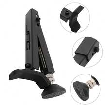Motorbike Single Side Stand Motorcycle Front Rear Wheel Lift Stand Support Black - Default - View 11