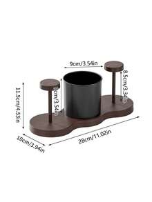 Desktop Disposable Cup Holder, Arranges Disposable Cups, Sugar Sticks And Tea Bags In One Place, Reduces Counter Clutter, Save Countertop Space,Ideal For Home Kitchen, Coffee Corner, Office, Dorm, Small Apartment And Commercial Beverage Counter. - Multicolor - View 2