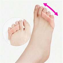 2pcs/Pack Pinky Toe Protector Silicone Toe Caps, Soft Premium Silicone Toe Protectors To Prevent Blisters And Friction, Suitable For Casual Shoes, Sports Shoes, High Heels, Pointed Toe Shoes - Multicolor - View 5