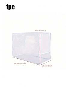Funda duradera para máquina de coser, funda transparente para máquina de coser contra el polvo, funda protectora, funda protectora transparente de material PVC para máquina de coser, funda de almacenamiento para máquina de coser - Varios estilos - Ver 8