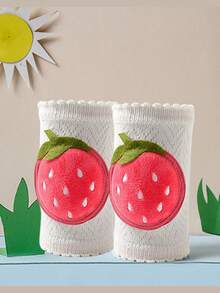 Infant Cartoon Animal Knee Pads, Breathable Mesh Crawling And Walking Protective Pads, Anti-Slip Anti-Shock Baby Leg Guards (Cute Pattern Design) - Multicolor - View 12