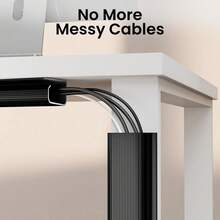 1pc Desktop Cable Management Box, No Drilling Required, Cable Storage Tray, Cable Protector - Multiple Styles - View 5