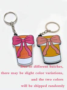 1pc Cute Bow/Gift Can Opener Keychain, Portable Soda Beer Can Opener, Easy Pull Tab Removal Tool, Mini Beverage Opener Tool Suitable For Outdoor Camping, Great Gift For Girls, Daily Cute Bag Charm - Multicolor - View 13