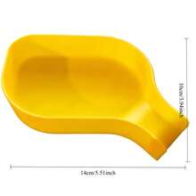 1pc Tool Storage Funnel Tray, 5mm Raised Edge - Prevents Screws, Bolts, Beads And Small Parts From Spilling - Comes With Fully Sealable Slide-In Plug - Precise Storage For Fine Parts - Keeps Workspace Clean And Efficient - Suitable For Crafting, Repair And Other Uses. - A - View 3