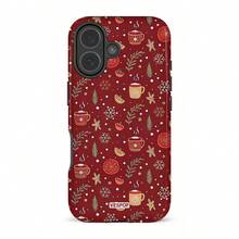 VESPOP Christmas Pattern Phone Case, Thickened 2-In-1 Full Coverage Design, Provides All-Around Protection - For IPhone 18/17/16/15/14/13/12/11 Pro Max/Pro Plus/12 Mini/13 Mini, Compatible With Galaxy S26 S25 S24 S23 S22 S21 Plus Ultra, Compatible With Pixel 8 9 10 PRO - Mixed Color 1 - View 6