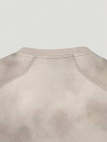 Adidas Men's FAV CO AOP Knit Collarless Short Sleeve T-Shirt TLD7437 - Light Brown - View 5