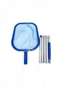 1 Set Expandable Pool Filter Net With Fine Mesh, 8ft Extendable Pole, Heavy Duty Polypropylene Basket, Suitable For Spa, Hot Tub, Fountain Cleaning & Leaf Removal - A - View 11
