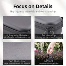 Carrying Case For D JI Osmo Pocket 3, Portable Hard Storage Case, Carry Bag Pocket 3 Accessories - View 6