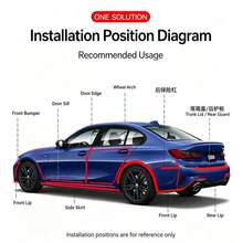 Universal Carbon Fiber Car Door Sill Protector, Anti-Scratch Anti-Collision Door Pedal Decorative Sticker, Rear Bumper Trunk Sill Protective Tape, For Car Modification - A - View 10