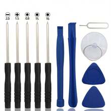 1set Mini Screwdriver Set, Designed For Enthusiasts And DIY Lovers, Includes 6 Sizes Of Precision Disassembly And Repair Tools Tools & Home Improvement Hand Tools Screwdriver - A - View 9