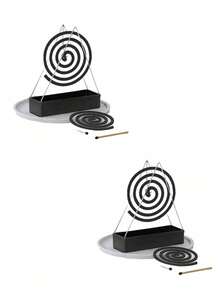 1pc Metal Mosquito Coil Holder, Suitable For Hanging Or Aromatherapy, Perfect For Living Room/Bedroom Decor And Outdoor Camping - Cage - View 16