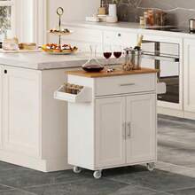 Storage Islands & Carts - White - View 2