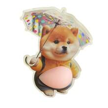 10pcs Cute Shiba Inu Stickers, Squishy 3D Stickers For Scrapbooking, DIY Phone Case Decals For Kids - Multicolor - View 7