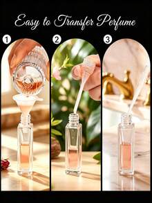 Set Alat Isi Ulang Parfum DIY 5/10/15pcs, Termasuk Pompa Isi Ulang Plastik, Corong, Pipet Lembut, Perlengkapan Kecil, Cocok Untuk Botol Parfum Isi Ulang Ukuran Kecil - Distributor - View 7
