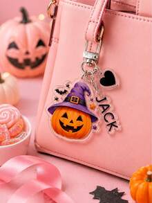 1pc/2pcs Customized Name & Photo Keychain, Women's Backpack Charm, Acrylic Keychain, Suitable For Couples, Friends, Pets, Personalized Photo - Style a - View 9