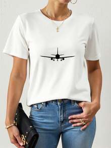 Women T-Shirts - 黑色 - 查看 10