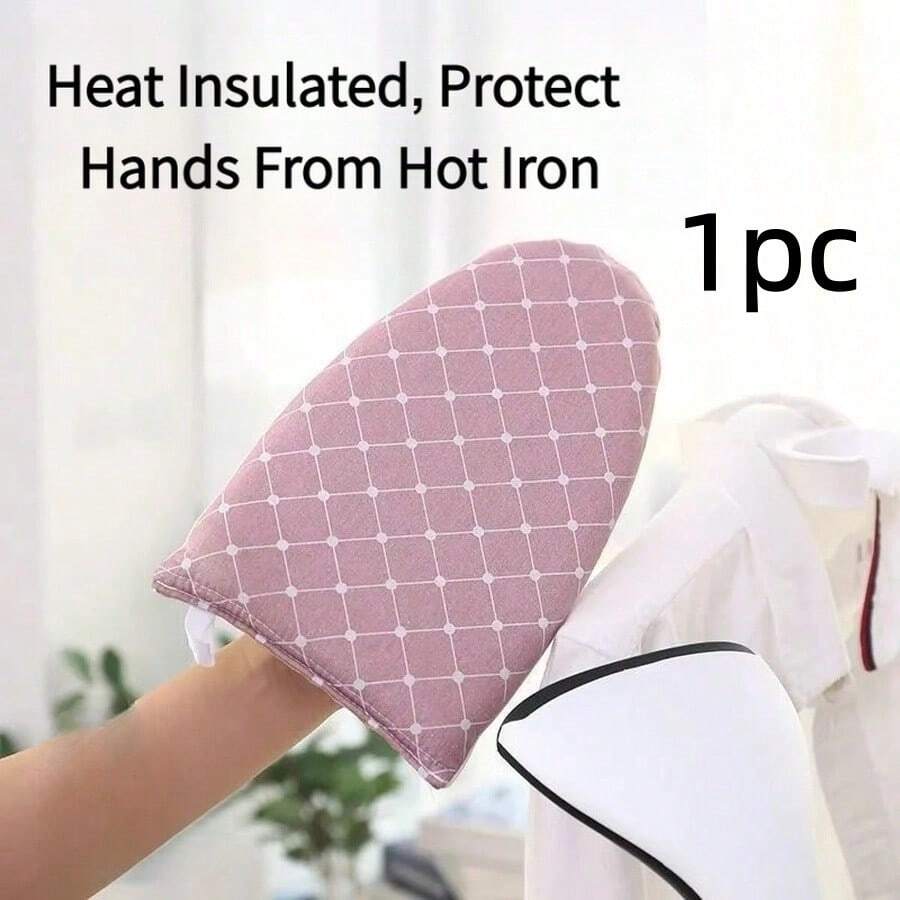 1pc Portable Handheld Ironing Pad, Heat-Resistant Anti-Scald Ironing Support Board, Mini Steamer Accessory For Hanging Clothes Ironing - Multicolor - View 1
