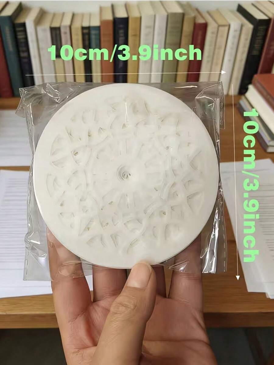 A Set Of 42pcs Circular Mandala Pattern Hollow Stencils, 42pcss In Total, Suitable For Rock Art Projects And Furniture Decoration - Multicolor - View 1