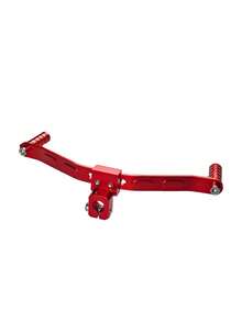 1 pieza Palanca de cambio de motocicleta mecanizada por CNC, accesorio de cambio universal ajustable antideslizante y resistente al desgaste - A - Ver 13