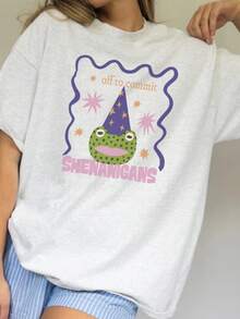 Women T-Shirts - 白色 - 查看 2