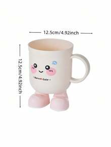 Home Toothbrush Cup Student Dorm Mouthwash Cup Couple Toothbrush Holder Bathroom Toothpaste Storage Box Back To School Supplies Bathroom Decor Accessories - A - View 9