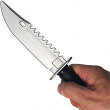 5/3/1pc Plastic (Not Sharp) Halloween Prop, Performance & Photo Prop, Fake Knife, 9 Inch - View 2