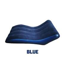 Outdoor Camping Lazy Inflatable Sofa, Inflatable Sofa With, Portable Lazy Inflatable Sofa, Single-Person Size Sofa Bed, Comfortable Outdoor Inflatable Sofa, Durable Indoor/Outdoor Inflatable Sofa - Multicolor - View 8