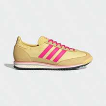 Adidas Sepatu Olahraga Klasik Retro Sol Tipis Model T-Head Unisex Musim Semi/Gugur JQ6416 - Kuning/Hitam No. 1/Berkilau - View 1