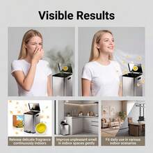 AMZ Lavender Trash Can Deodorizer Pods Long Lasting Fresh Scent Odor Eliminator Self Adhesive Air Freshener Stickers For Garbage Can Kitchen Bathroom Home - Multiple Styles - View 9