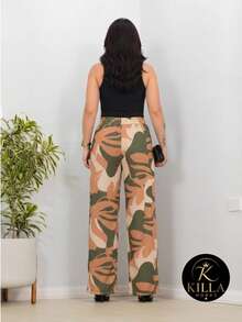 Women Pants - Military Foliage - View 2