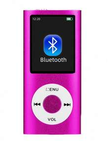 (不含記憶卡) 便攜薄型 MP3 播放器，支援音樂、影片、照片與電子書，附耳機與數據線，多色可選，適合運動與旅行，150mAh 電池，長效播放時間 - 查看 16