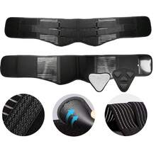 1pc Back Brace For Lower Back Brace, Breathable Waist Brace Adjustable Lumbar Support Belt For Men Women - Multicolor - View 4