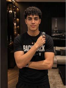 Men T-Shirts - Black - View 6