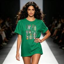 Women Senior T-Shirts & Tops - Green - View 4