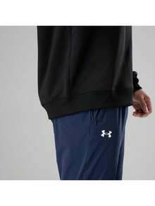 Under Armour Unisex Sweatshirt/Pullover Sports Knit Crew Neck Sweatshirt Outdoor Travel Comfortable Relaxed Long Sleeve Pullover Sweatshirt 24600304-001 - Black - View 8