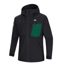 CAMEL CROWN Color-Blocked Jacket For Men, Windproof And Waterproof, Suitable For Outdoor Cycling And Mountaineering. - Phantom Black - View 4