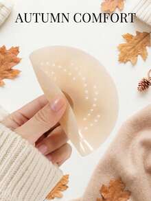 Reusable Ultra-Thin Breathable Silicone Nipple Covers For Women, Invisible Lingerie, Adhesive Breast Pads, Strapless Bra, Women's Bra, For Wedding Use - Multicolor - View 4